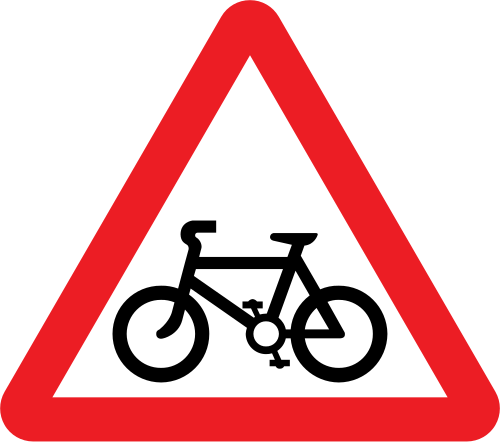 Cycle route ahead