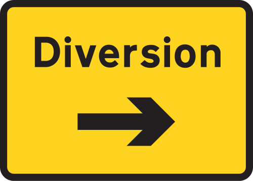 Diverted traffic