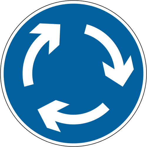 Mini-roundabout