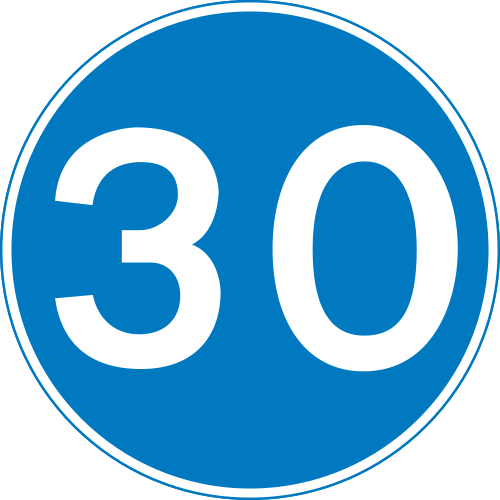 Minimum speed
