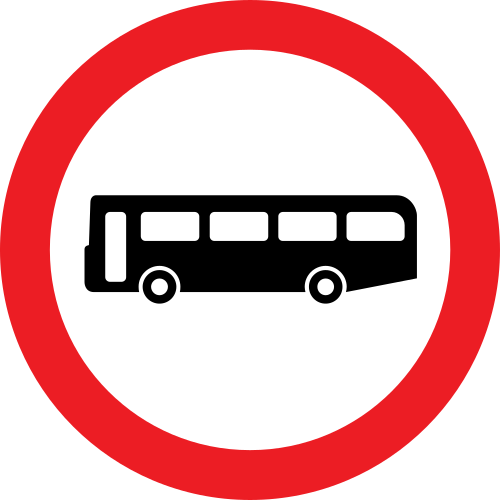 No buses