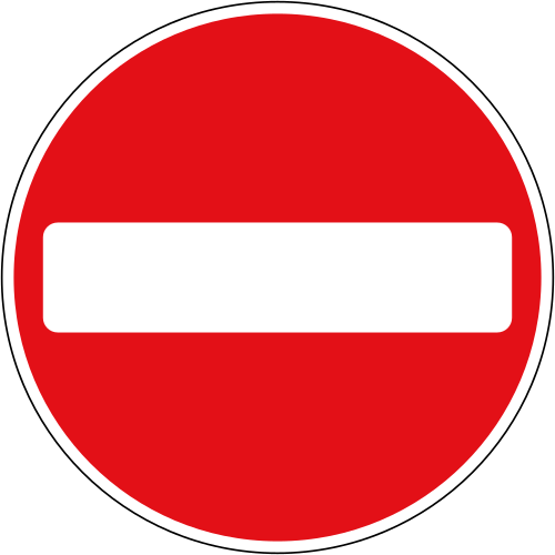 No entry