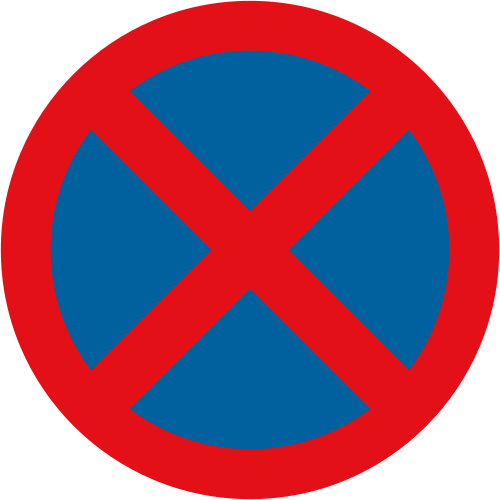 No stopping (clearway)