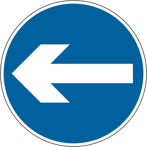 Turn left