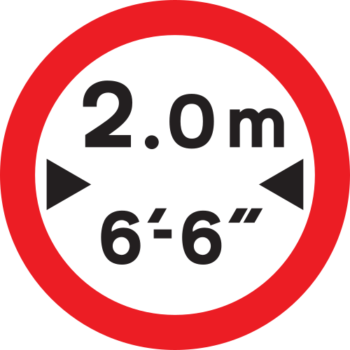 Width limit