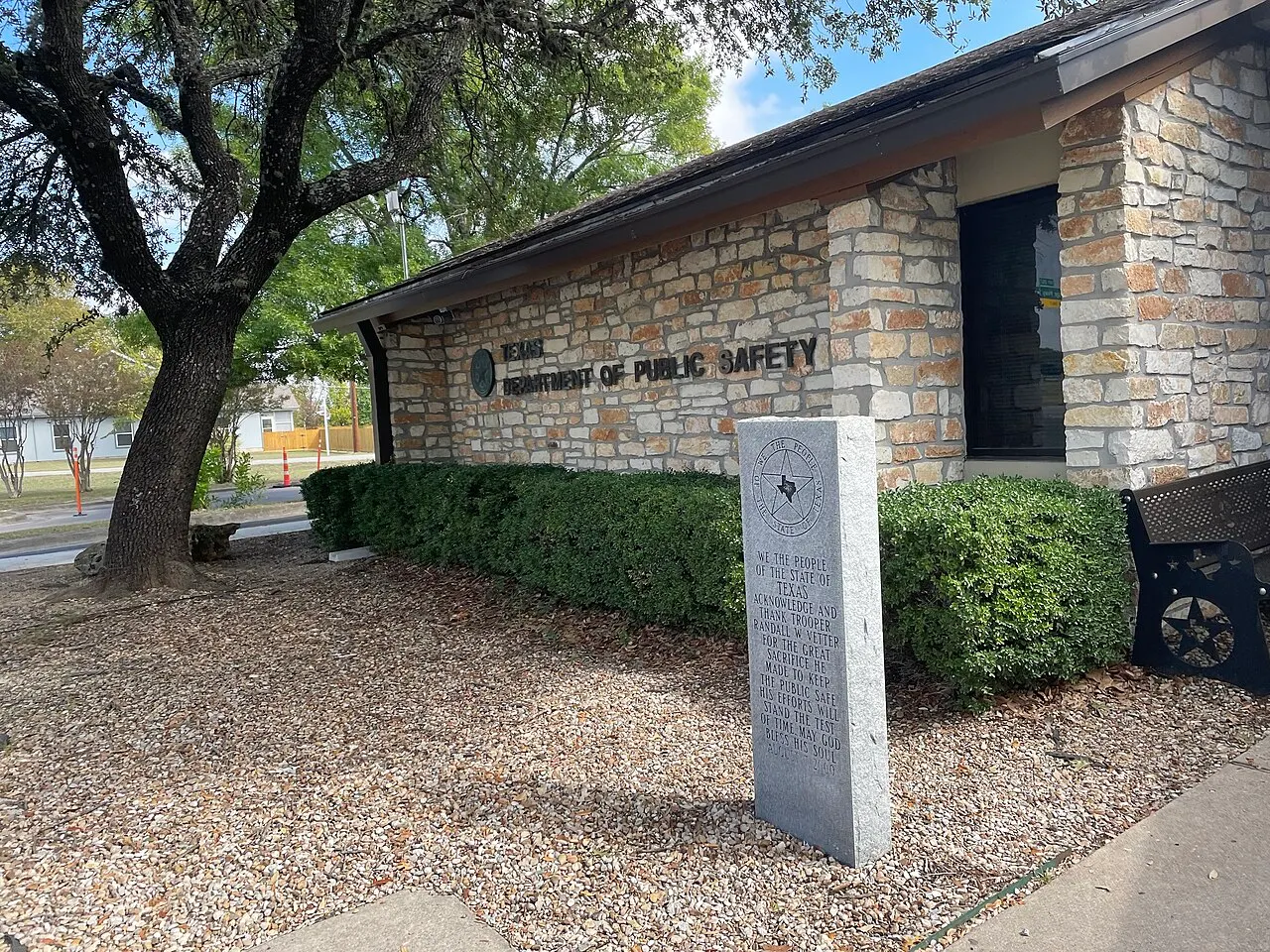 Entrance to a Texas Department of Public Safety field office