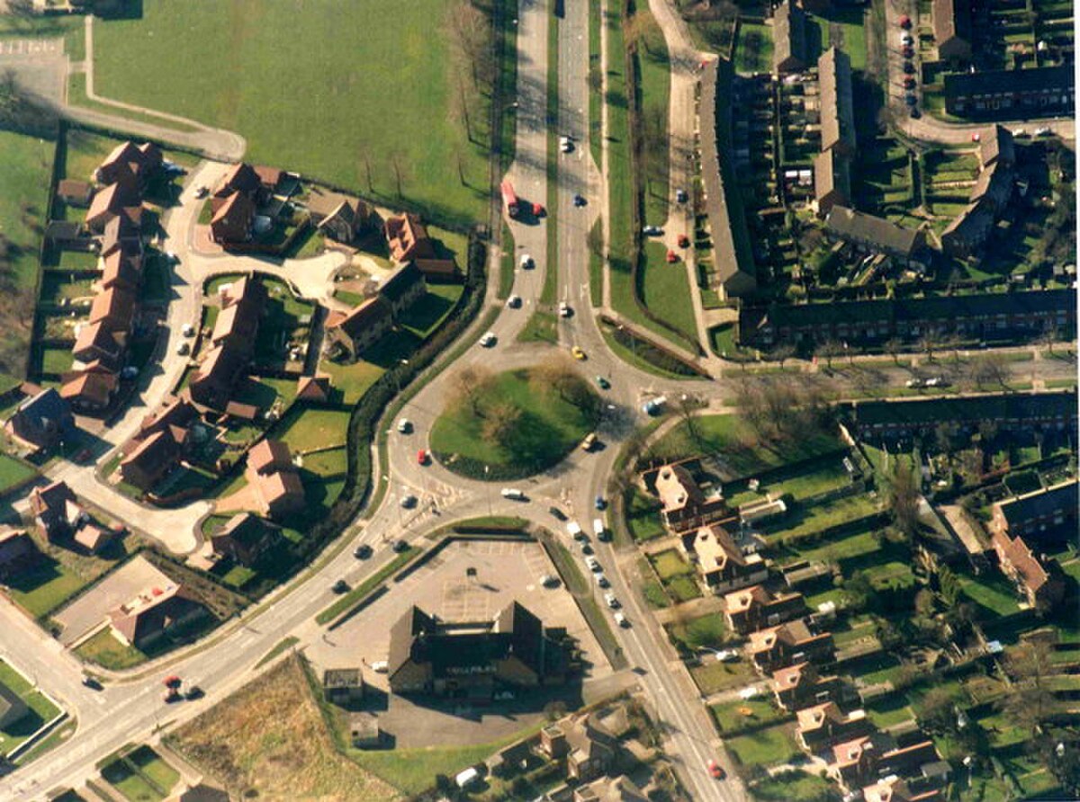 A UK roundabout