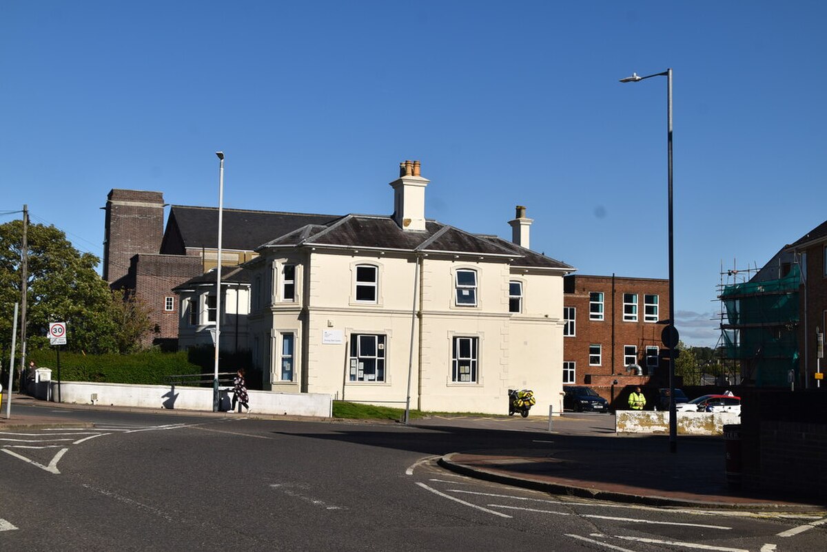 A UK driving test centre car park, the place where the easiest-centre decision actually lands