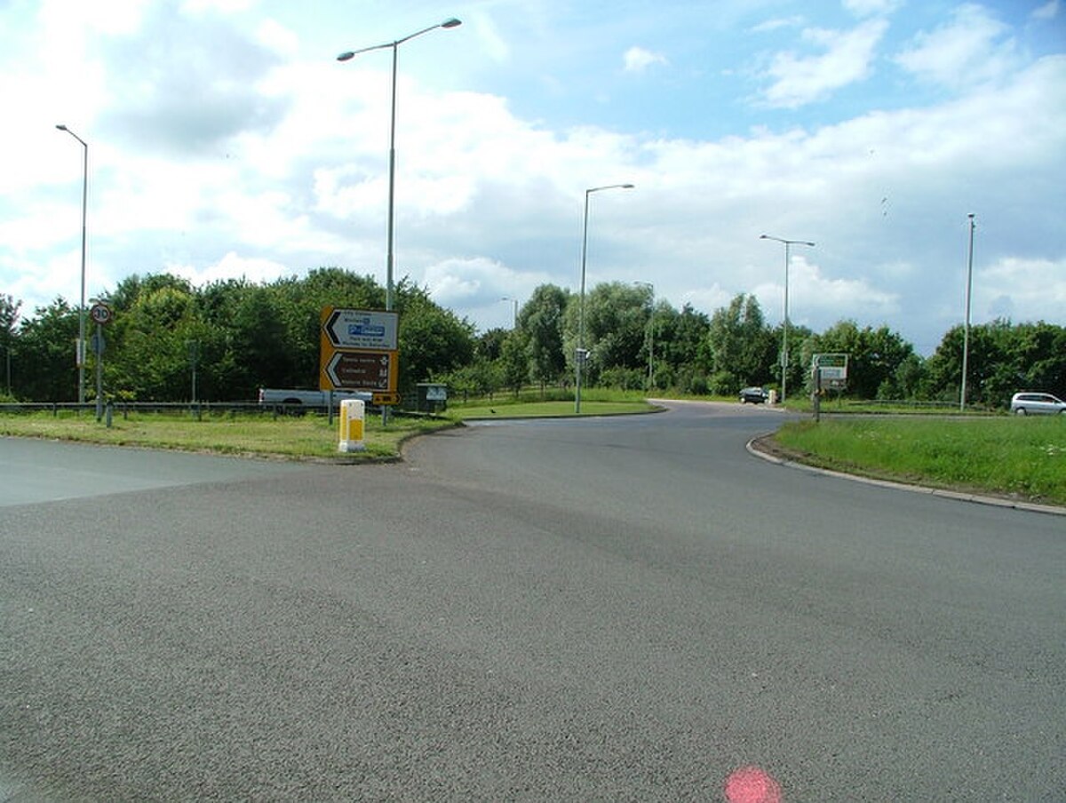 A UK roundabout