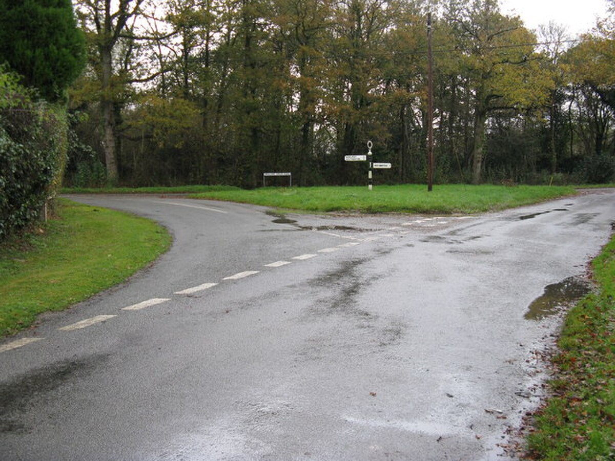 A UK road junction