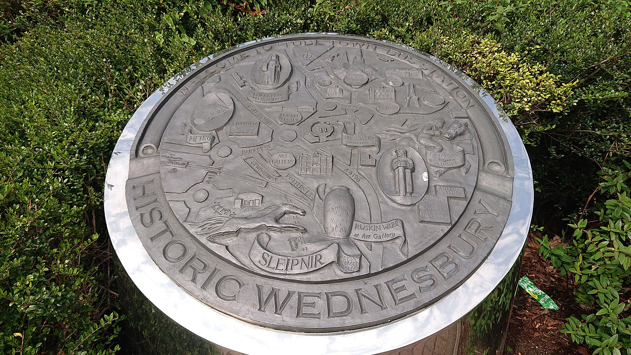 Wednesbury town centre, Sandwell, West Midlands